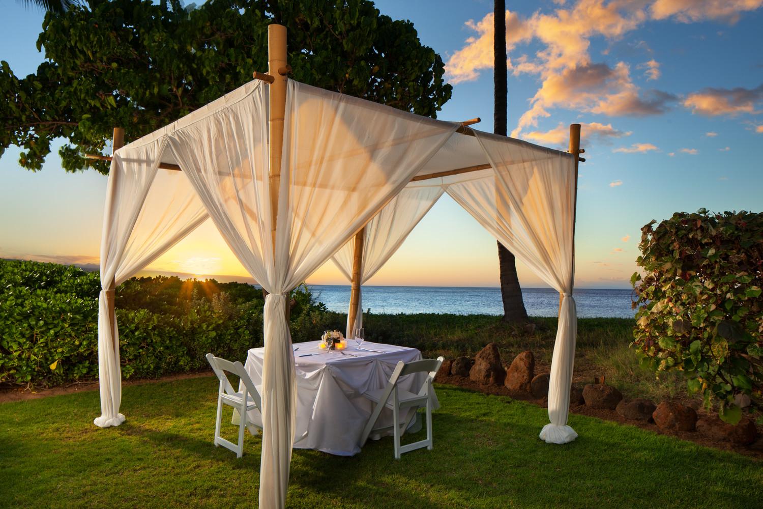 Private Dinner at Kai Lani Lawn